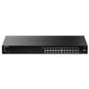 NETGEAR S350 Gigabit Ethernet PoE+ Smart Managed Essentials Switch a 26 porte - 24 x 1G PoE+ @ 190 W, 2 x 1G SFP dedicata - Montaggio su tavolo o in rack (GS324TPv2)