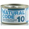 Natural Code per Gatto da 85g Gusto 10 - Tonno e Pesci Bianchi