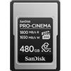 SanDisk Memoria flash SanDisk PRO-CINEMA CFexpress Type A Card - 480GB tipo [SDCFEA-480G-GN4NN]