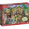 Jumbo- Santa Title TBD-2 x 1000 Pezzi, Multicolore, 11394