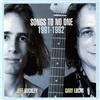 JEFF BUCKLEY & GARY LUCAS - Songs to no one 91-92 (2025) 2 LP vinyl preorder