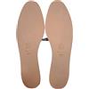 EcoPrice Soletta In Cuoio Naturale Ecologica - Misure da 35 a 47 EcoPrice® - Numero Scarpa: 47