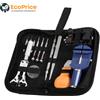 EcoPrice Kit Di Riparazione Orologi Professionale Attrezzi di Apertura Orologi e portabile con Borsello 13 Pezzi Ecoprice®
