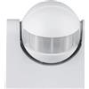 Ecoprice Sensore a Infrarossi Da Parete IP44 Bianco