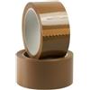 EcoPrice Nastro Adesivo Imballaggio Colorato Avana C. 48mmx132m 1 Rotolo EcoPrice®