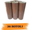 EcoPrice Nastro Adesivo Imballaggio Colorato Avana C. 48mmx132m 36 Rotoli Scotch EcoPrice®