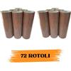 EcoPrice Nastro Adesivo Imballaggio Colorato Avana S. 48mmx66m 72 Rotoli Scotch EcoPrice®