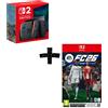 NINTENDO SWITCH 2 256 GB Touch screen Wi-Fi Nero+ Fc 26 Switch 2 EU Versione Euoropea Lingua Italiana
