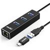 EcoPrice Adattatore di rete con porte usb