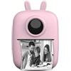 EcoPrice Mini Stampante Fotografica Wireless bt 4.0 - rosa