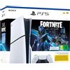Sony Playstation 5 Ps5 Slim Disc 1tb White Fortnite Voucher Edition