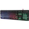 EcoPrice maXlife Tastiera con Filo Wired Gaming RGB Anti-Ghosting QWERTY US Cavo da 1,8m MXGK-200