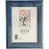 EcoPrice Cornice per foto in legno laccata 18x24 vari colori - Colore: Blu