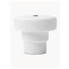 Ferm Living Lampada da tavolo portatile a LED in vetro soffiato con luce regolabile Ripple -