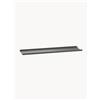 String Furniture Ripiano in metallo String System, larg. 78 x prof. 20 cm -