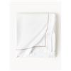 Westwing Collection Tovaglia in raso di cotone Tatiana - Bianco