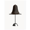 Verpan Lampada da tavolo piccola portatile a LED con luce regolabile Pantop, Design Verner Panton - Marrone