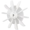YUMILI Pala per Ventilatore per Compressore Elettrico 135mm, Compressore d'Aria Piccolo Accessori per Pale della Ventola, Ventola in Plastica per Motore Elettrico, Albero da 14mm, Dissipazione del Calore