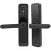 Ejoyous Serratura Elettronica, Serratura Intelligente WiFi Touch con Impronta Digitale, Serratura con Codice Digitale Serratura Porta Anteriore con Impronta Digitale con Maniglia