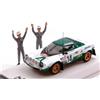 Ixo Model LANCIA STRATOS HF N.14 WINN.RALLY MONTE C.1975 W/FIG.MUNARI/MANNUC.1:4