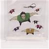 Bandai Accompany Hunter × Hunter Greed Island Acrylic Mini Charm Anime Japan Limited