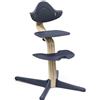 STOKKE - Sedia Seggiolone NOMI, Naturale Blu Navy