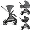 Chicco - Trio Bellagio Flexi Con Seggiolino Auto Kory Isize Plus, Black Satin