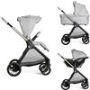 Chicco - Trio Bellagio Flexi Con Seggiolino Auto Kory Isize Plus, Lunar Rock