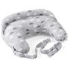 Chicco - Boppy Deluxe Cuscino Allattamento, Clouds