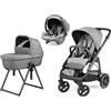 Peg Perego - Trio Veloce TC Con Culla Belvedere + S.A. Primo Viaggio Lounge Isize