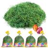 com-four® 240 g Erba pasquale verde per nidi, decorazione per bricolage, lana di legno per cestini