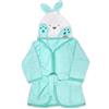 Ti TIN Accappatoio Bambino con Cappuccio e Orecchie, 90% Cotone Assorbente, Taglie 6-18 Mesi, Morbido per Dopo Bagno