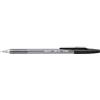 Pilot Penna a sfera con cappuccio Pilot BP-S nera - punta 0,7 mm - fusto trasparente (conf. 12)