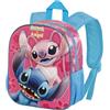 Disney Zaino 3D Piccolo, 26 x 31 cm, Capacità 8.5 L, Rosa Match