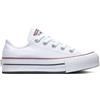 Converse 372862C Chuck Taylor all Star Eva Lift Canvas Platform Uomo, White/Garnet/Navy EU 30