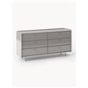 Westwing Collection Cassettiera in metallo Coya -
