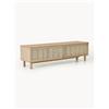 Westwing Collection Mobile TV con frontali in rattan Echo -