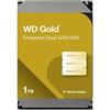 Western Digital WD Gold HDD 1 TB SATA 128 MB 3.5 Inch, WD1005FBYZ