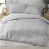Burrito Blanco | Copripiumino in cotone | Letto da 135 cm. (+misure disponibili) | Design 628 | Colore grigio (135 x 190/200 cm)