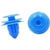 A ABSOPRO Automobile Fissaggio Rivetti Fermi 9mmx12mmx18mm Plastica Blu (20Set)