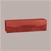LUCGEL Scatola Gift Lusso Porta 1 Bottiglia Seta Bordeaux 340x90x90 mm 10 Pezzi