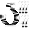 LDBKLGHJ - Porta cravatte uomo Organizer armadio antipiega per sciarpe, Porta sciarpe, Portasciarpe in PVC per cravatte, cinture e molto altro, argento