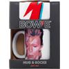 Pyramid International ‎Pyramid International DAVID BOWIE (ALADDIN SANE) SET TAZZA E CALZINO