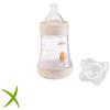 Chicco Perfect Biberon 150 ml + Gommottino 0-2 Mesi Silicone