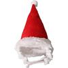 BUIDI Piccoli Animali Pet Cappello di Babbo Natale Coniglio Criceto Cavia Ratti Cappellino Natalizio Articoli per Animali Domestici Rosso
