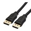 Cavo Da Displayport 8K a Displayport 1.4 Con Risoluzione Video 4K a 120 Hz E 8K