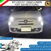 ESL KIT MONO LED H7 AL QUARZO 360° FIAT 500 RESTYLING 13600 LUMEN CANBUS 6500K