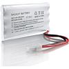 Somfy 2400720 - Batteria di emergenza per motore di cancello e/o porta del garage - Compatibile con motori Freevia, GDK, SGA e SGS