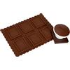 silikomart | CKC01 Stampo in Silicone per Cioccolatini SNOWMAN SLIM, Antiaderente, 6 Cioccolatini, Confezione da 1 Stampo per Dolci, Easy Choc, 47 x 57 mm, h 5 mm, Volume 33 ml, Made in Italy