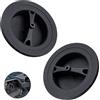 NineSSJLY Set di 2 Tappi Protettivi GPL in Plastica - Compatibili con Filettatura M10 - Protezione per Raccordo a Vite da 10 mm del Serbatoio GPL - Robusti e Resistenti